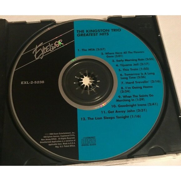 The Kingston Trio Greatest Hits CD - Picture 3 of 4